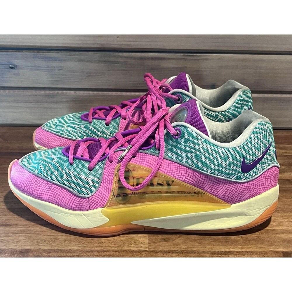 Nike KD 16  All Star Weekend 2024 Pink Green Durant Men's Size 11 FJ4240-300